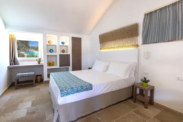 Room, Queen Bed, Garden View, Hotel Masseria Fontanelle 2/4
