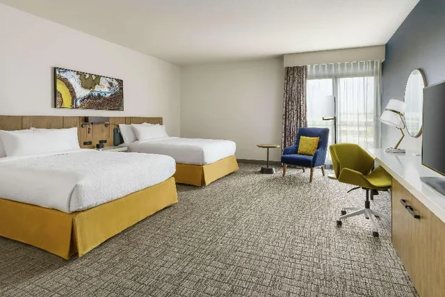 غرفة بسرير كوين لذوي الإعاقة، Hilton Garden Inn Sunnyvale 1/2