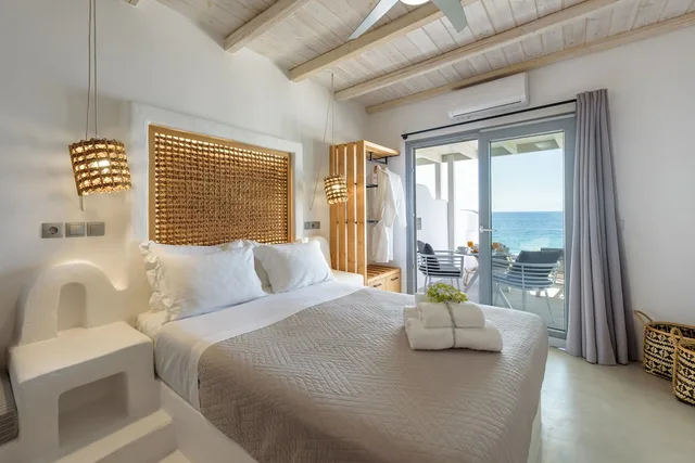 جناح استوديو بسرير مزدوج بإطلالة على البحر، Blue Waves Suites & Apartments - To Kyma 7/10