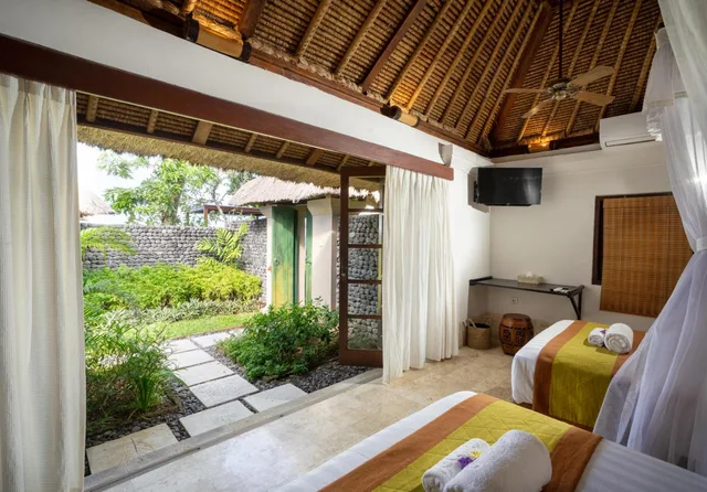 فيلا بإطلالة على الفناء مفردة بسريرين منفصلين، Mimpi Resort Tulamben 2/3