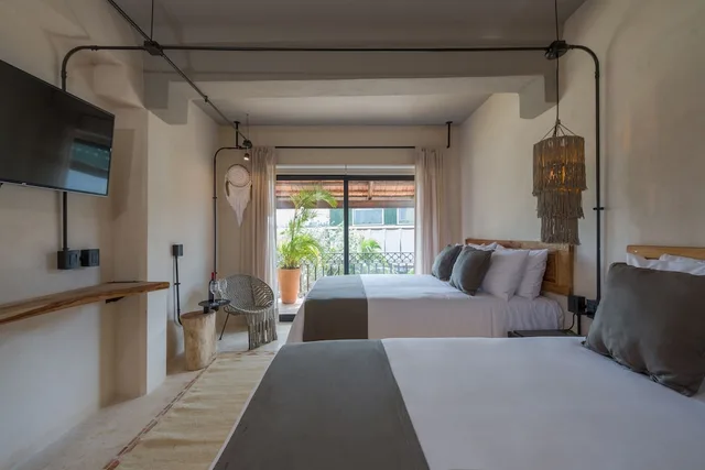 Deluxe, 2 Double Beds, Balcony, Hotel Caribbean Paradise 2/10