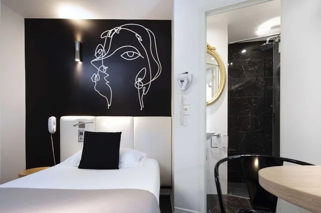 غرفة مفردة، Hotel Montparnasse Saint Germain 7/10