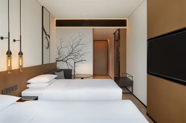 غرفة قياسية بسريرين منفصلين، Fairfield by Marriott Xi an Chanba 1/3