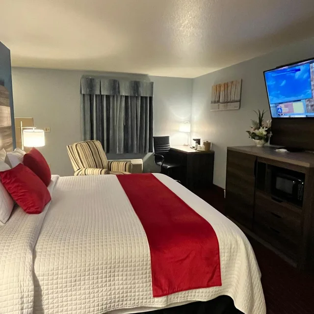 غرفة سوبيريور بسرير كينج، Garnett Hotel & RV Park 3/10