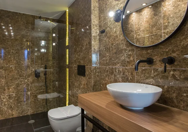 جناح بسرير مزدوج بغرفة نوم واحدة، Anthemion Suites And Villas 7/9