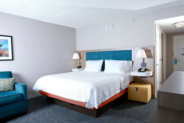 غرفة بسرير كينج، Hampton Inn & Suites Tampa-Wesley Chapel 1/4