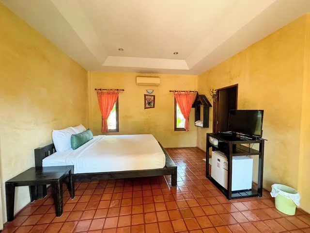 غرفة قياسية بسرير مزدوج، Baanbali Beach Resort 2/6