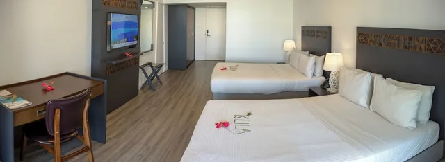 غرفة سوبيريور بسريرين مزدوجين بإطلالة على الحديقة، The Pearl Resort Spa & Golf Course 2/4