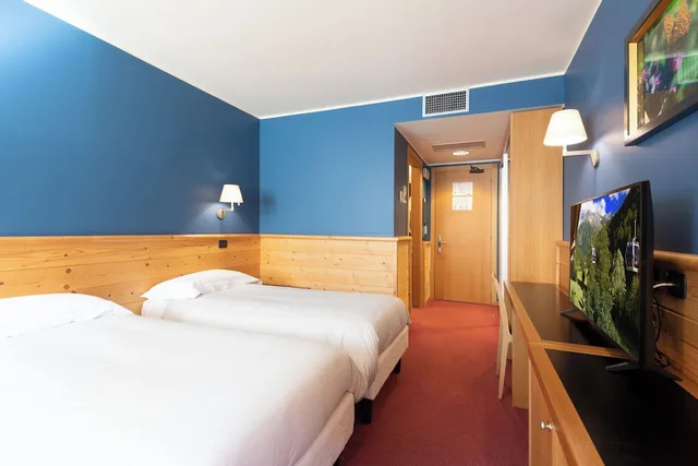 غرفة بسريرين منفصلين، Hotel Garnì Pegra 3/8