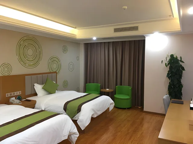 غرفة سوبيريور بسريرين منفصلين، GreenTree Inn (Suqian Yanghe New District Xuhuai Road) 2/2