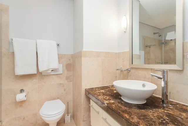 غرفة بريميير بسرير كينج بـ3 غرف نوم بمسبح خاص، Mountain Marina Luxury Apartments 8/10