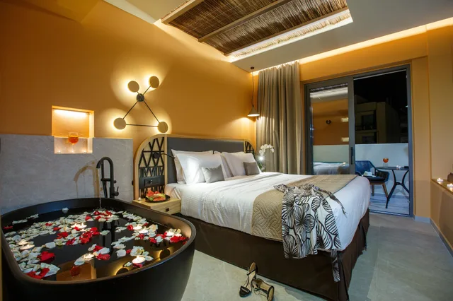 جناح رومانسي ديلوكس بجاكوزي، Palmera Beach Hotel and Spa Adult Only 9/10