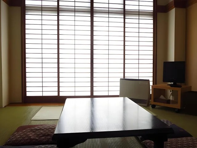 غرفة يابانية اقتصادية بسريرين منفصلين بحمام مشترك، K S House Mt Fuji 1/1