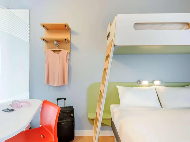 غرفة قياسية بسرير بطابقين، Hotel Ibis Budget Bamberg 2/7