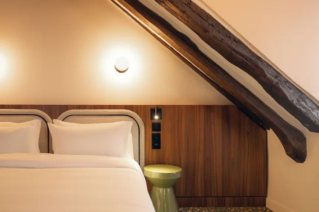 غرفة بريستيج بسرير كوين وسرير فردي، Hotel Salvia 4/10
