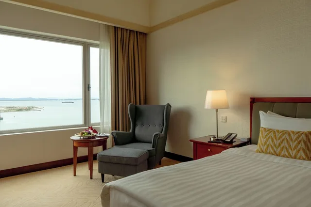 غرفة ديلوكس بسريرين منفصلين بإطلالة على البحر، Gurney Bay Hotel, A Parkroyal Hotel 3/4
