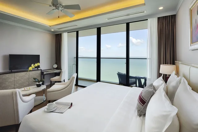 استوديو بسرير كينج بإطلالة على البحر، Vinpearl Beachfront Nha Trang 2/10