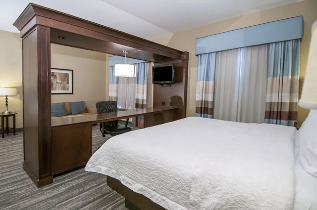 جناح استوديو بسرير كينج، Hampton Inn Suites Baton Rouge Port Allen 1/2