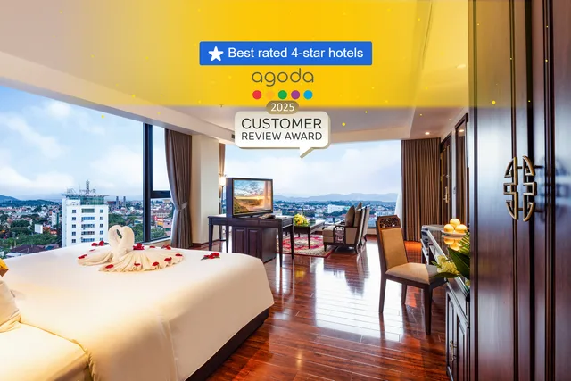 غرفة ديلوكس عائلية بسرير كوين، Thanh Lich Royal Boutique Hotel 1/1