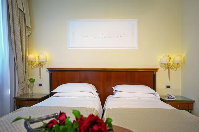 غرفة اقتصادية بسرير مزدوج أو سريرين منفصلين، Hotel Aurora Terme 8/10
