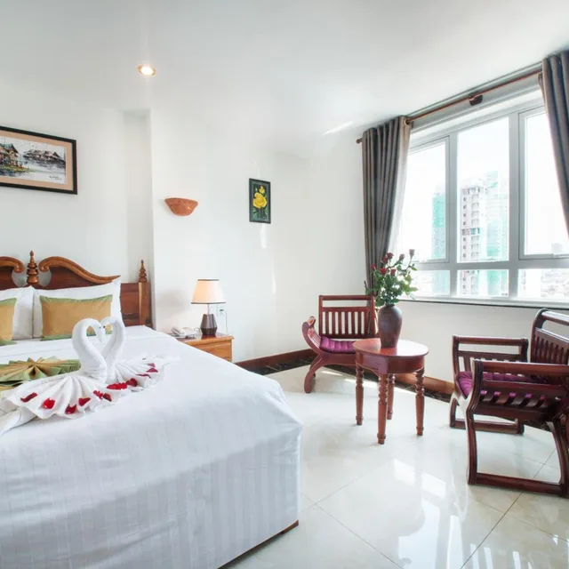 غرفة ديلوكس بسرير مزدوج بإطلالة على المدينة، RELAX HOTEL 1/10