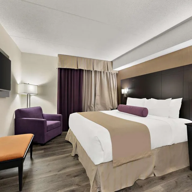 جناح بسرير كوين مع أريكة، Best Western Plus Toronto North York Hotel and Suites 2/4