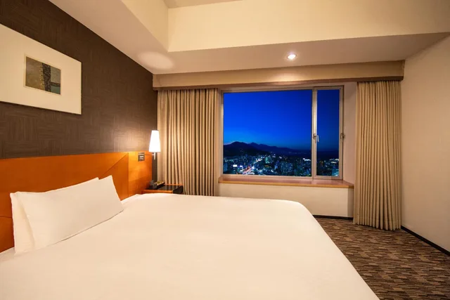 غرفة بسرير نصف مزدوج، Hotel Nikko Oita Oasis Tower 3/7