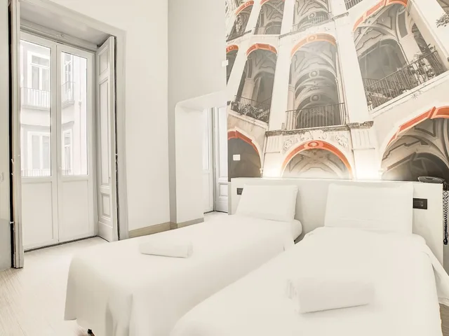 غرفة بسريرين منفصلين لذوي الإعاقة، B&B Hotel Napoli 2/10