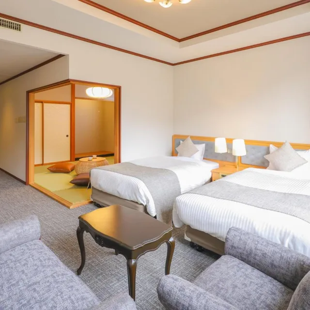 غرفة داخلية يابانية غربية سوبيريور بحوض استحمام، Hotel Kisoji 2/6