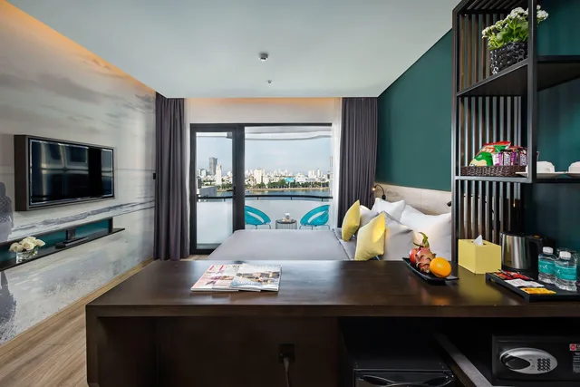 Premier Double Balcony Partial River View، Satya Danang Hotel 1/1