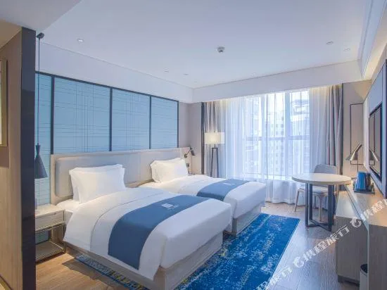 غرفة بسرير مزدوج، Echarm Hotel Nanning Nationalities Square Metro Station 1/1