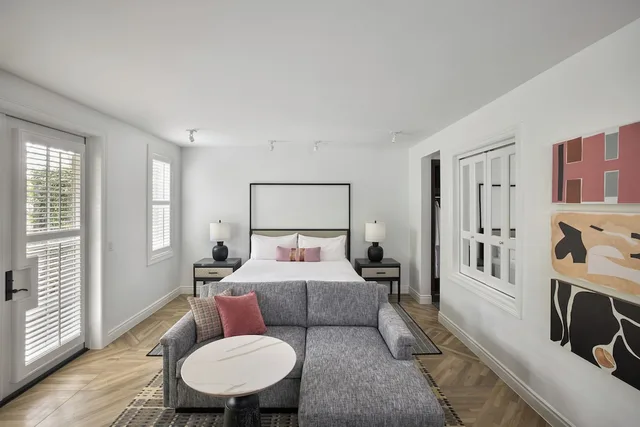 جناح بسرير كينج بغرفة نوم واحدة، Hotel Yountville 10/10
