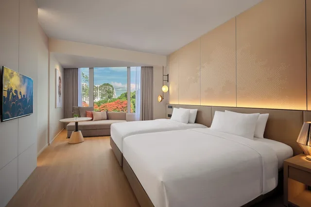 غرفة سوبيريور بسريرين منفصلين، Hard Rock Hotel Pattaya 1/6