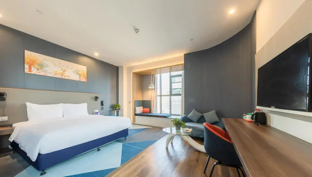 غرفة سوبيريور بسرير كوين، Holiday Inn Express Wuhan Optical Valley 2/10