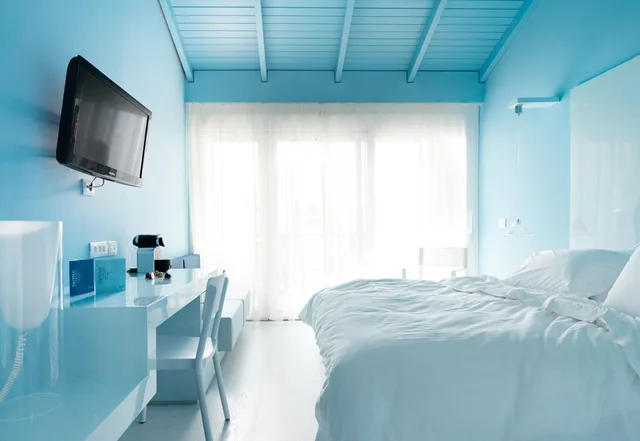 غرفة ديلوكس بسرير مزدوج بإطلالة جزئية على البحر، Sesa Boutique Hotel 5/7