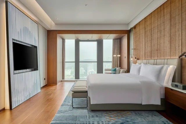 جناح ديلوكس بسرير كينج، Hilton Chongqing Liangjiang New Area 1/5