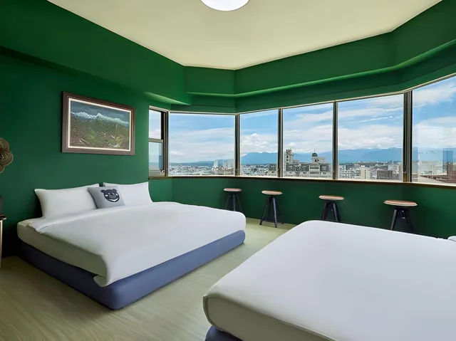 غرفة رباعية بسريرين مزدوجين، An Lan Jie Hostel 1/1