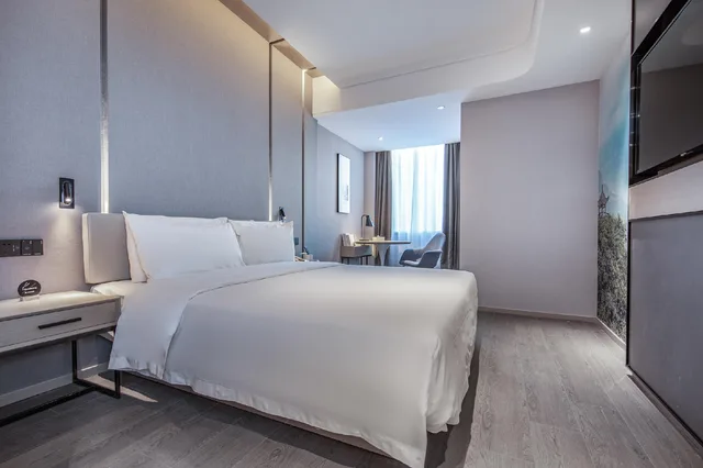 غرفة تنفيذية بسرير كينج وسرير كوين، Atour Hotel Wuhan International Plaza Jiefang Avenue Tongji Medical College 2/2