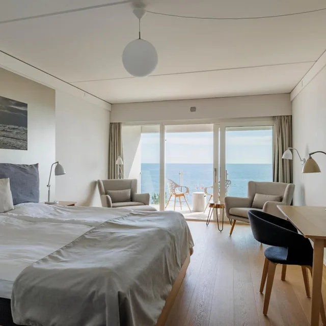 Room, Double Bed, Sea View, Balcony or Terrace، Fredensborg Badehotel 2/3