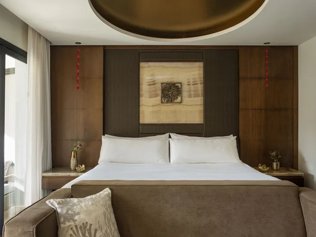 غرفة ديلوكس بسريرين منفصلين مع أريكة، Gran Melia Palacio de Isora 4/10