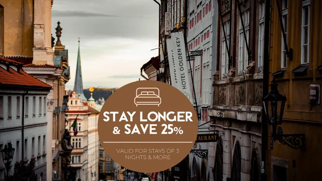 غرفة تُحدَّد عند الوصول، Hotel Golden Key Prague 1/1