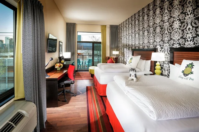 غرفة بسريرين كوين، Staypineapple At The Maxwell Hotel 1/3