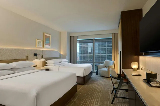 غرفة ديلوكس بسريرين كوين، W Atlanta Downtown 3/9