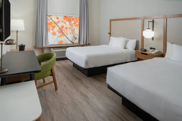 غرفة بسريرين كوين، Fairfield Inn & Suites Lake Charles Sulphur 1/3