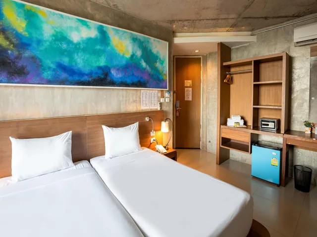 غرفة سوبيريور بإطلالة على الحديقة، B2 Sea View Pattaya Boutique Budget Hotel 1/2