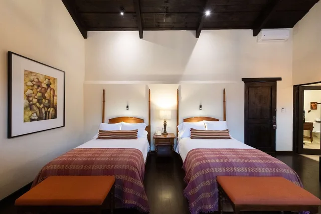 غرفة ديلوكس بسريرين مزدوجين في الملحق، Porta Hotel Antigua 2/6