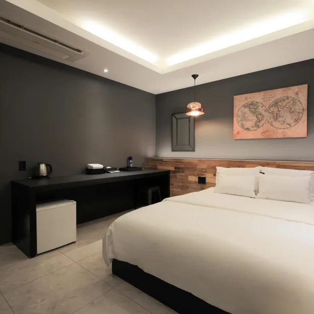 Standard, Double Bed, Hotel Yaja Jeongwang 4/9
