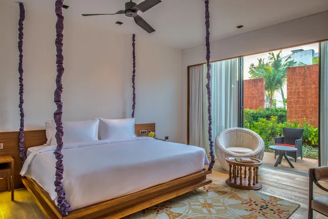 غرفة ديلوكس بسريرين منفصلين، Azaya Beach Resort Goa 1/2