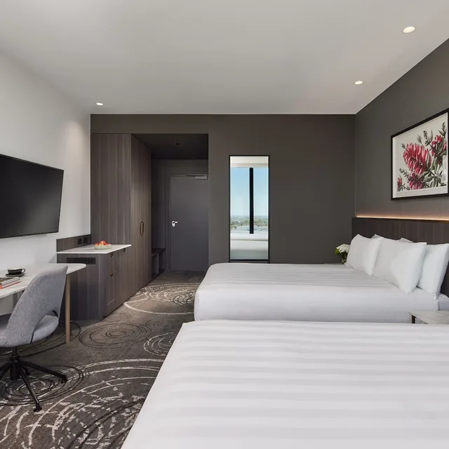 غرفة ديلوكس بسريرين كوين، PARKROYAL Monash Melbourne 5/8