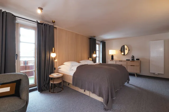جناح بسرير كينج وسرير بطابقين، HOTEL BERGHOF 2/8